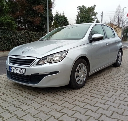 Peugeot 308 cena 26999 przebieg: 165000, rok produkcji 2013 z Luboń małe 352